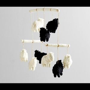Pottery barn kids sheep crib mobile